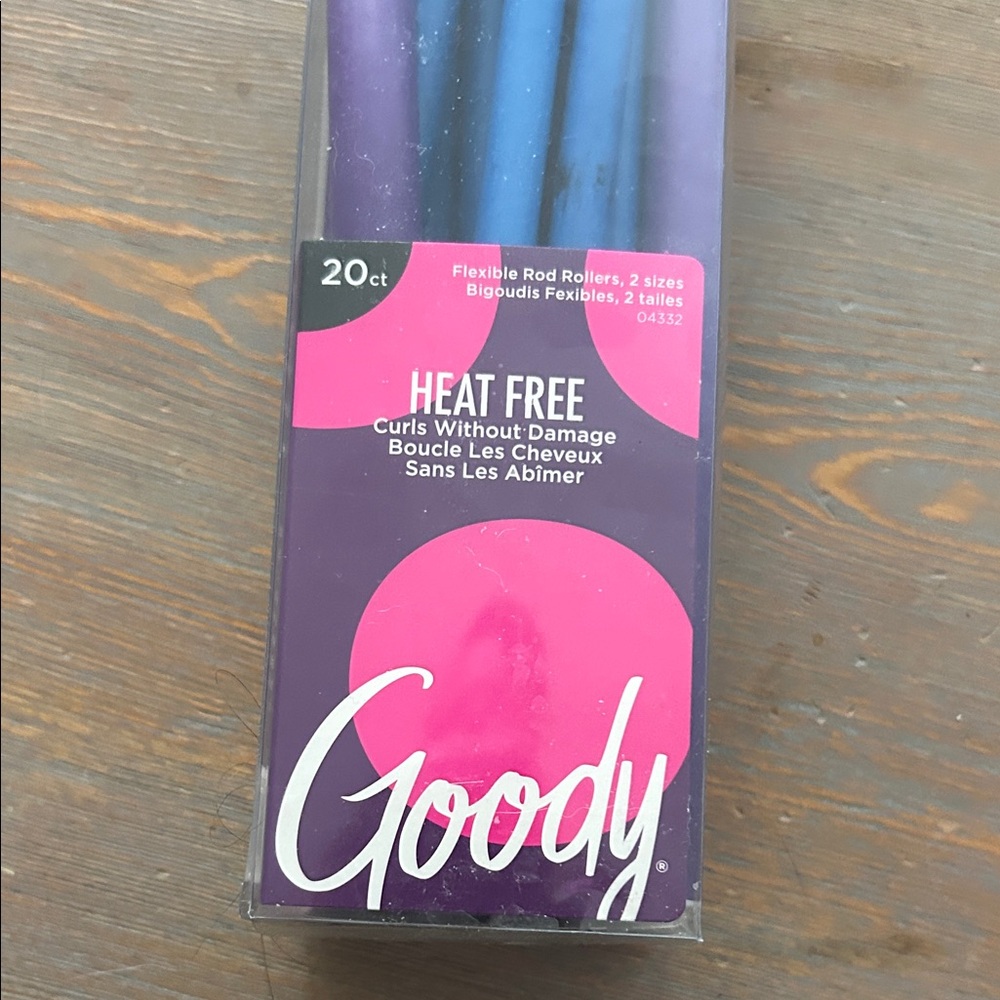 Goody Heat Free Flexible Rod Rollers - Purple & Blue